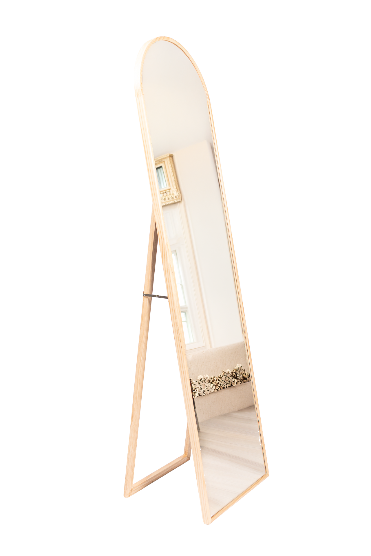 Miroir sur pied « L'Écorce »